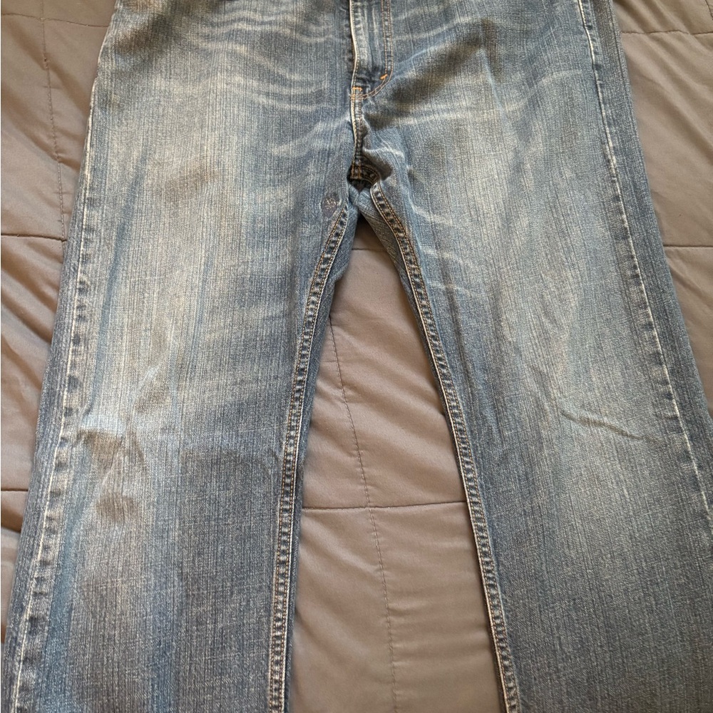 Levi's Light Blue Straight Jeans